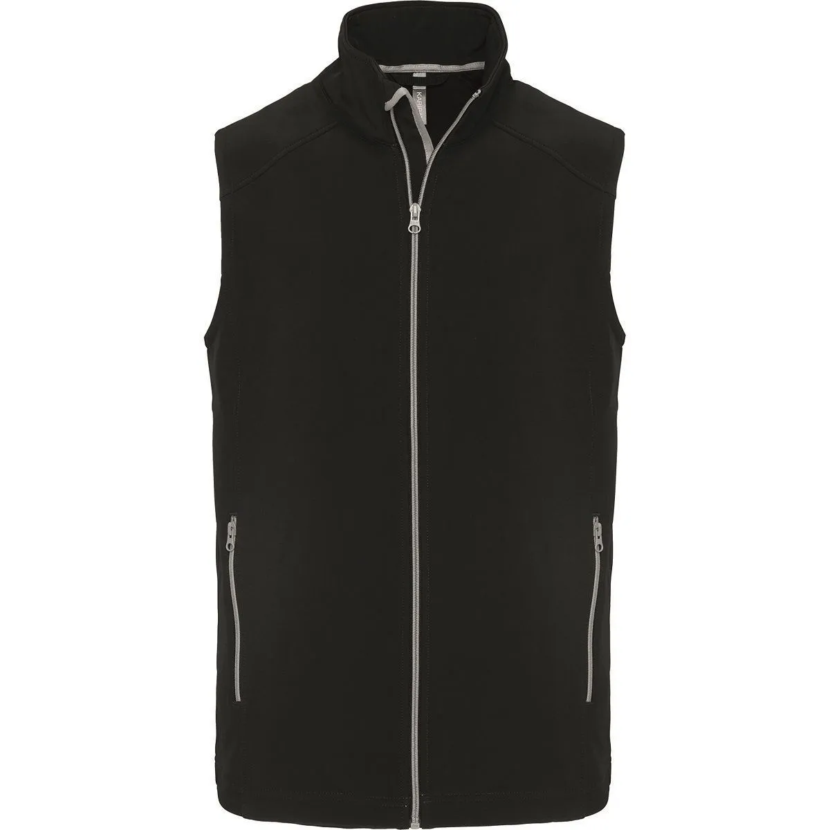 Bodywarmer gilet softshell - 2 couches - Homme - K423 - noir 