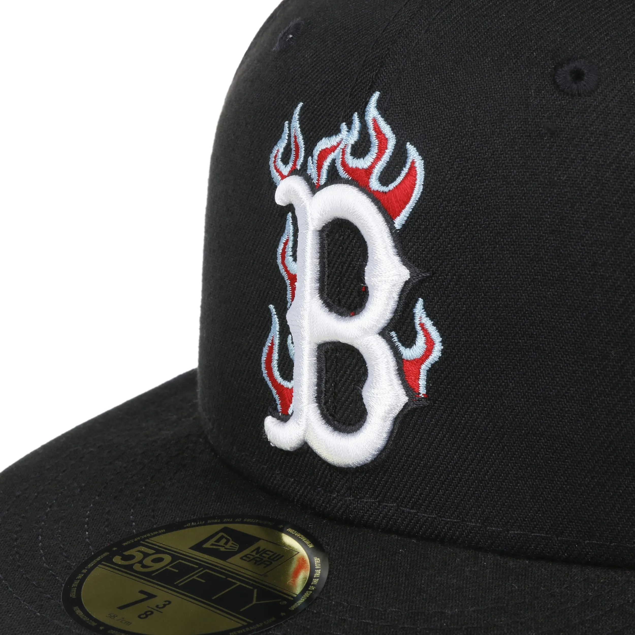 Casquette 59Fifty Team Fire Red Sox by New Era --> Chapeaux, casquettes & bonnets en ligne ▷ Chapeaushop