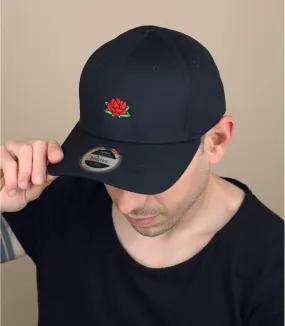 casquette avec une rose - Curve Rose : Headict