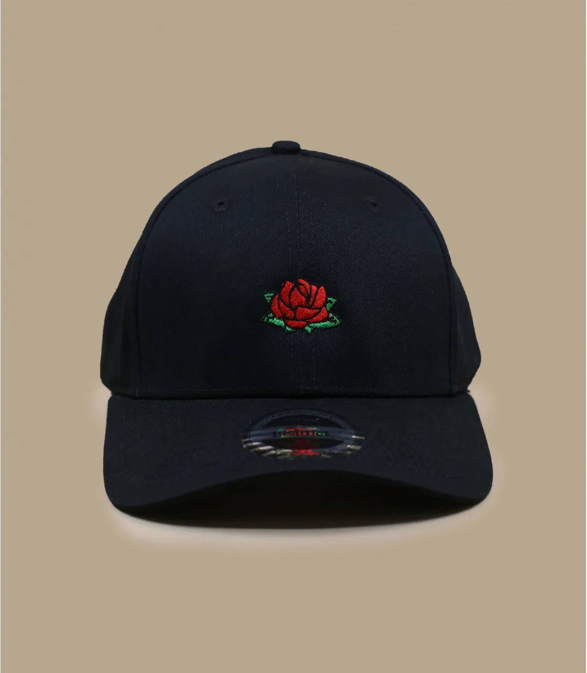 casquette avec une rose - Curve Rose : Headict