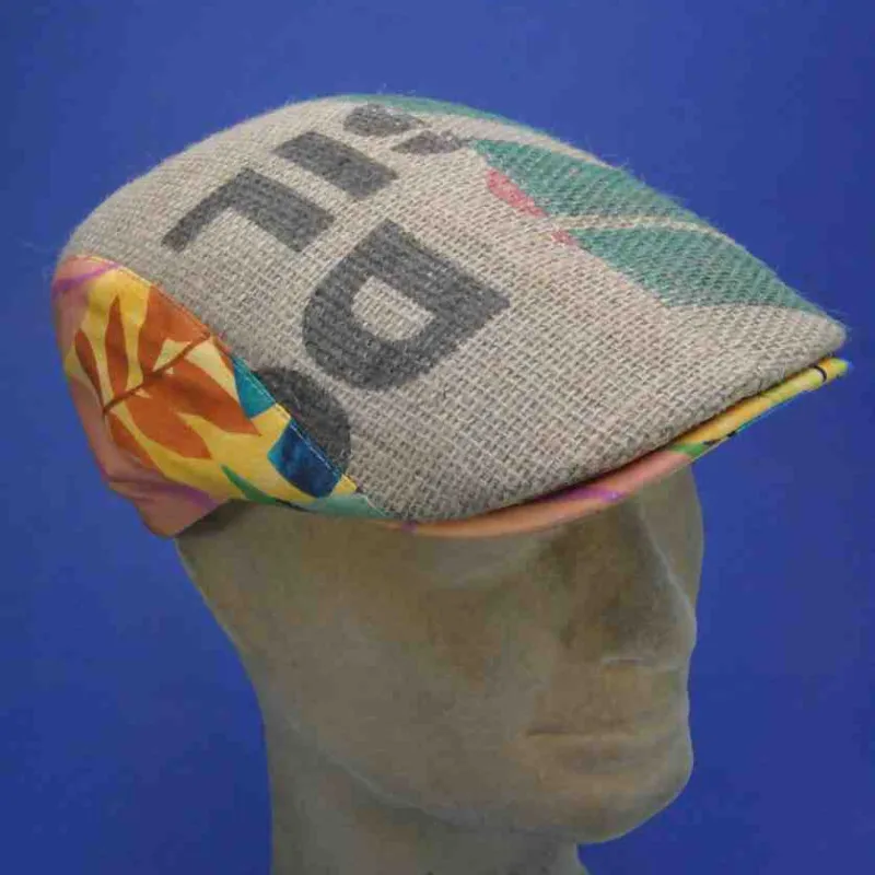 Casquette d'été en toile de jute et coton | Casquette pour homme