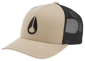 Casquette Nixon Iconed Trucker Khaki / Noir