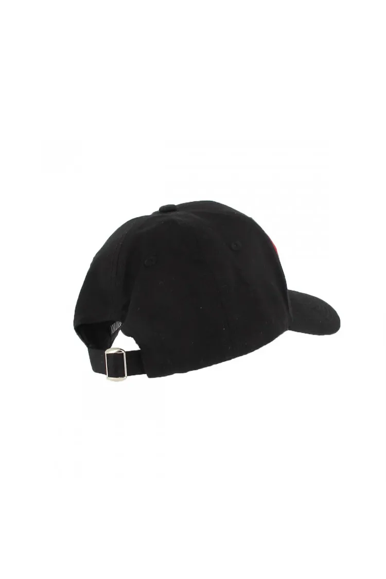 Casquette noire patch Brentiny paris rouge