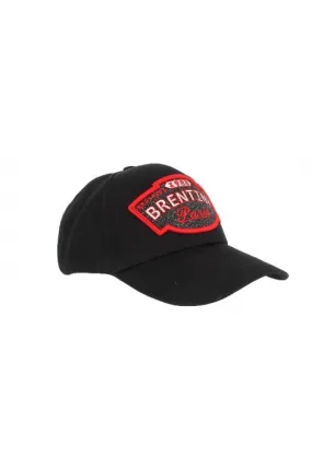 Casquette noire patch Brentiny paris rouge