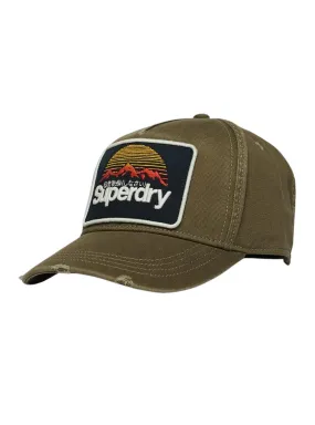 Casquette Superdry Graphic verte pour femme