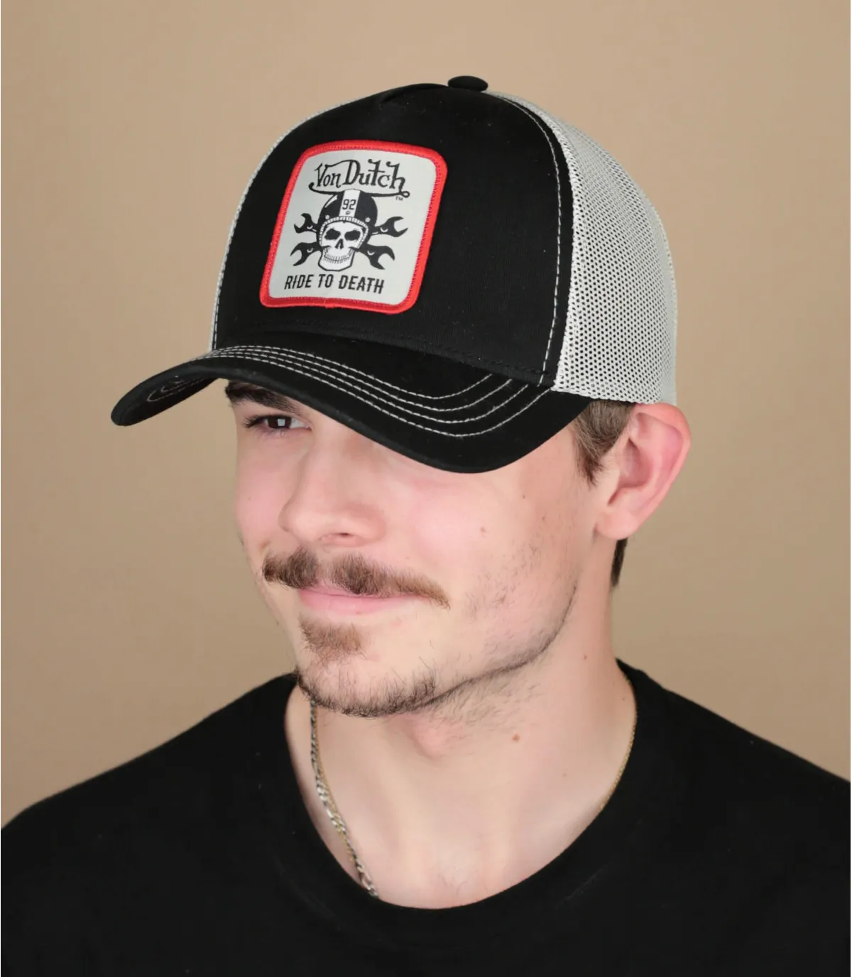  - Casquette Trucker Ride to Death Von Dutch : Headict