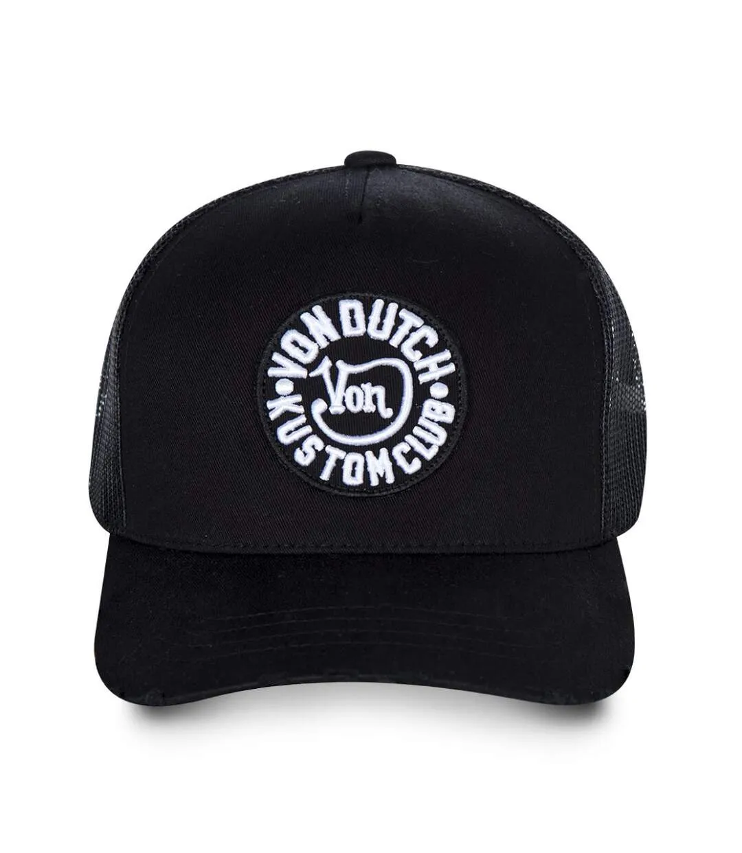 Casquette Von Dutch baseball filet Kustom Klub Noir