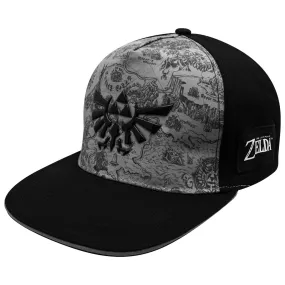 Casquette ZELDA - Map et Logo - Rock A Gogo