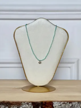 Collier bleu : Milos