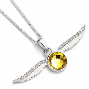 Collier vif d'or avec cristaux - Harry Potter