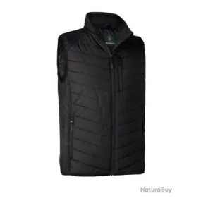 GILET MATELASSÉ NOIR DEERHUNTER MOOR T2XL