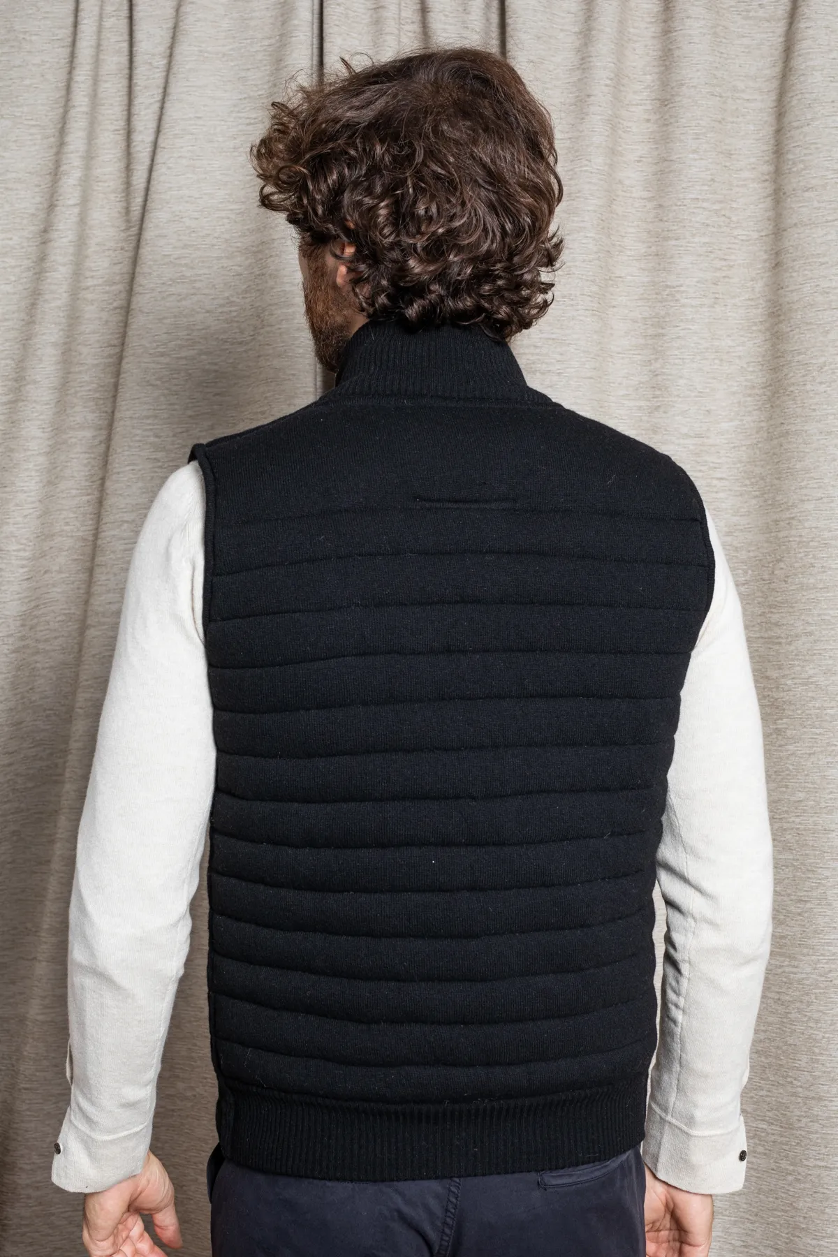 Gilet zippé Brunch Noir | Gilet sans manche | Mode & vêtements homme |  JAQK Taille M Couleur Noir