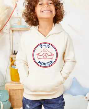 Hoodie enfant Trio Capitaine/Mousse/Phoque