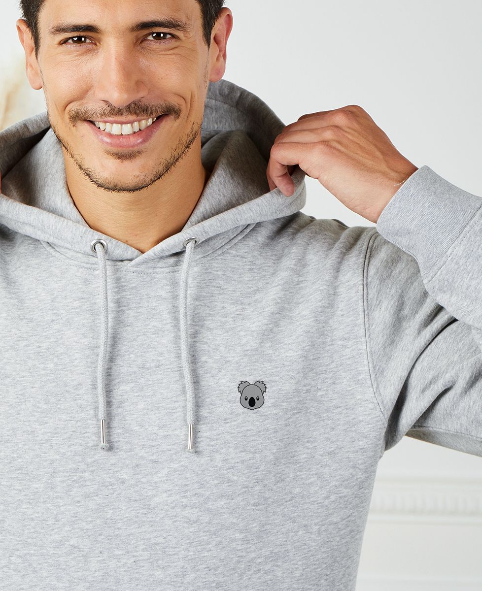 Hoodie homme Koala (brodé)