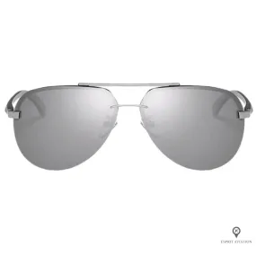 Lunette de Soleil Aviateur Homme Miroir