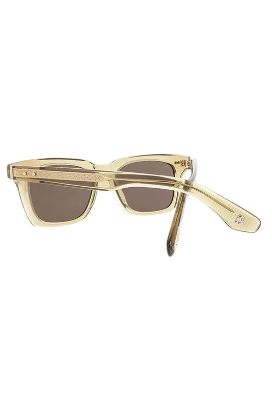 Lunettes de soleil cristal brun/jaune