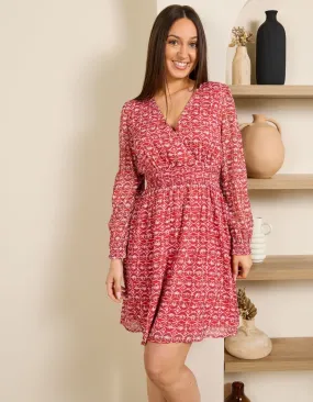 Robe courte Ellana Corail