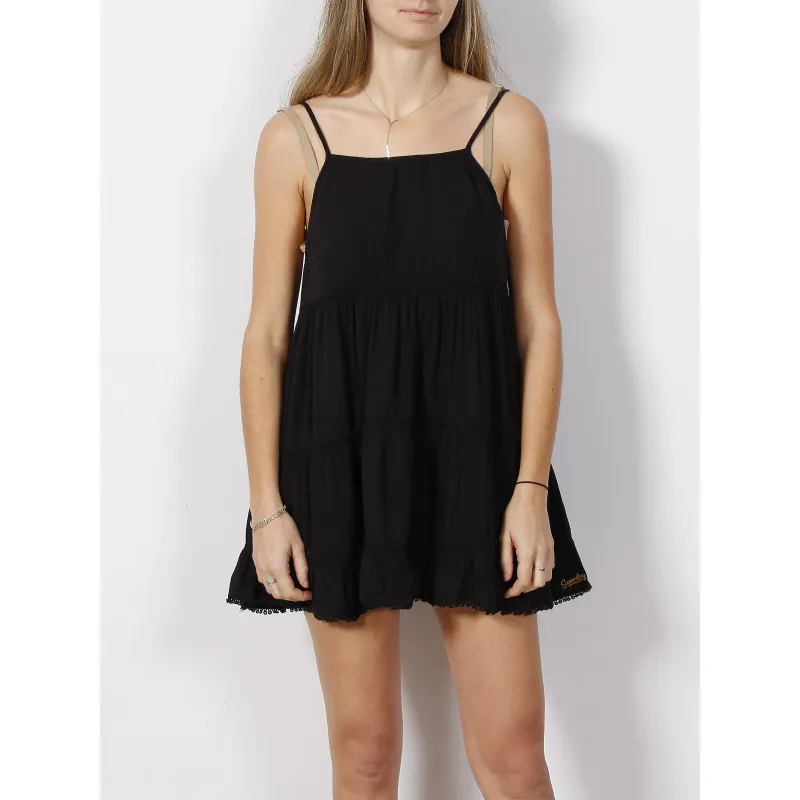 Robe mini léopard laila marron femme - Guess | wimod